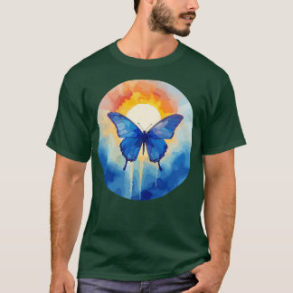 Blue Morpho Butterfly 28 T-Shirt