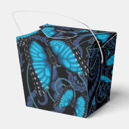 Blue Morpho Butterfly Geschenkschachtel