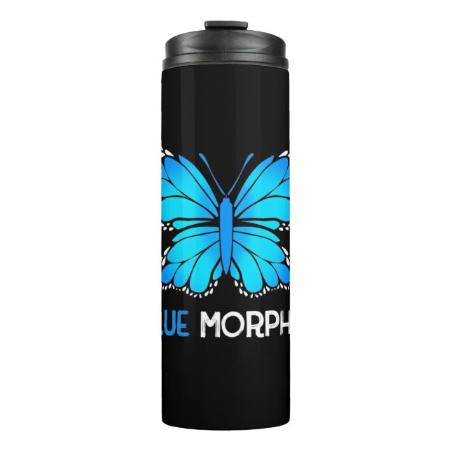 Blue Morpho Butterfly Thermosbecher (Vorderseite)
