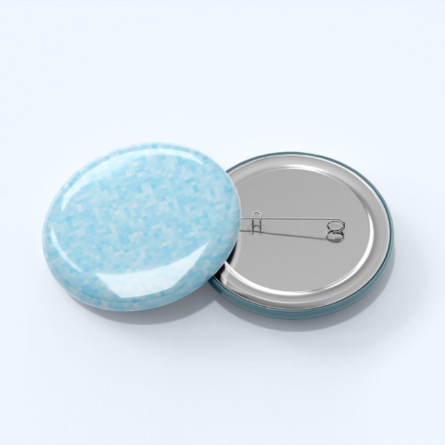 Blue Mosaic Pixel Button (Von Creator hochgeladen)
