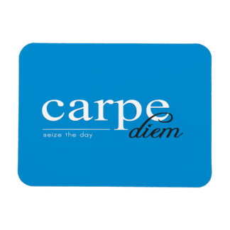 Blue Motivierend Inspiration Zitat Magnet