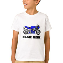 Blue Motorbike