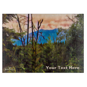 Blue Mountain Idaho Schneidebrett