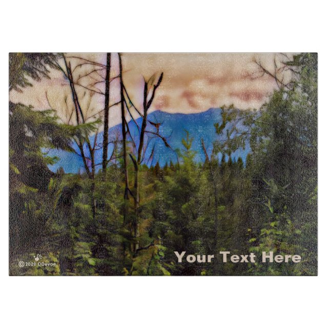 Blue Mountain Idaho Schneidebrett (Vorderseite)