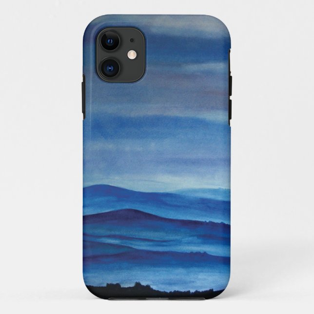 Blue Mountains Art iPhone SE + iPhone 5/5S Fall Case-Mate iPhone Hülle (Rückseite)