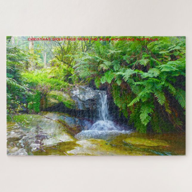 Blue Mountains Australie Jigsaw Puzzle (Horizontal)