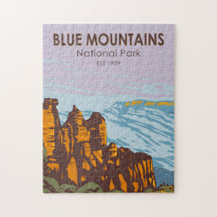Blue Mountains Nationalpark Australien Vintag
