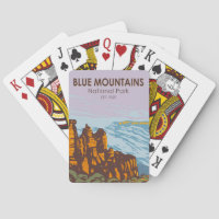 Blue Mountains Nationalpark Australien Vintag