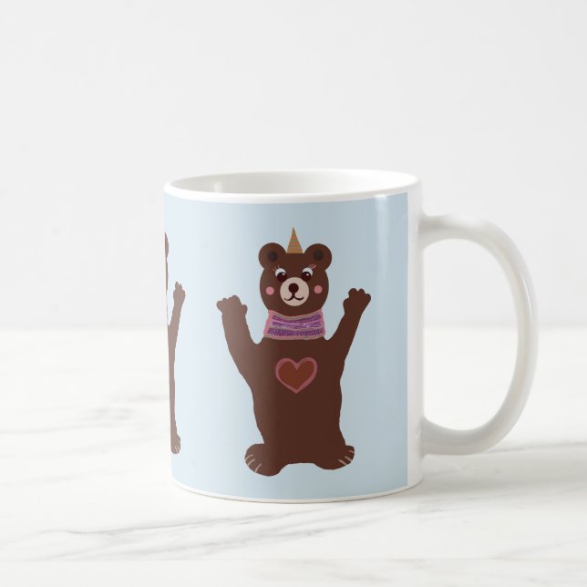 Blue Mug Bear Party (Droite)