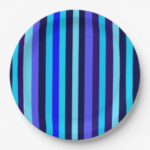 Blue Multi Tone Streifen