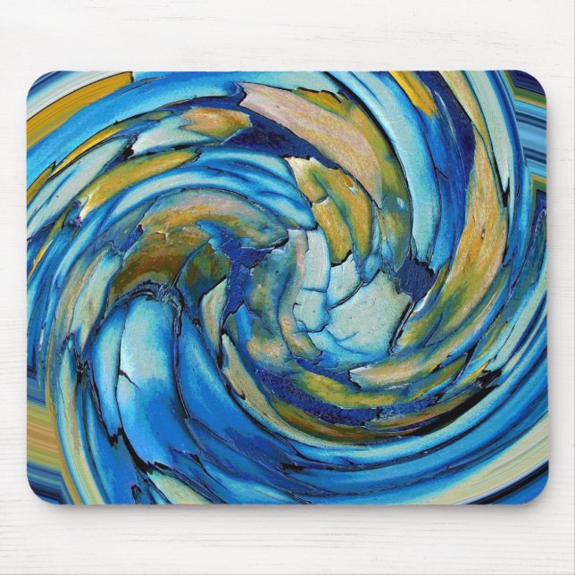 Blue N Gold Dolphin vs Eagle Mousepad (Vorne)