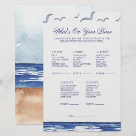 Blue Nautical Coastal Sea Was auf deinem Handspiel