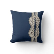 Blue Nautical mit Ship's Rope