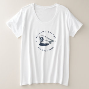 Blue Navy Ancre nautique yacht club voile