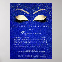 Blue Navy Gold Makeup Artist Lashes Preise