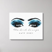 Blue Navy Makeup Artist Beauty Lashes