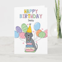 Blue Neapolitan Mastiff Birthday
