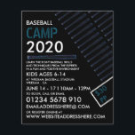 Blue Neon Baseball Bat, Baseball Camp Werbung Flyer<br><div class="desc">Blue Neon Baseball Bat,  Baseball Camp Werbe-Flyer von der Business Card Store.</div>