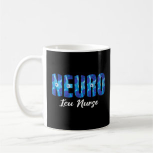 Blue Neuro Icu Neurologie Intensivstation für Neur Kaffeetasse