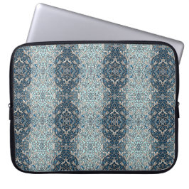 Blue Nouveau Laptopschutzhülle