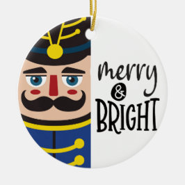 Blue Nutcracker Ornament