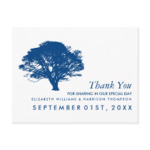 Blue Oak Tree, Rustic & Minimalistic Vielen Dank