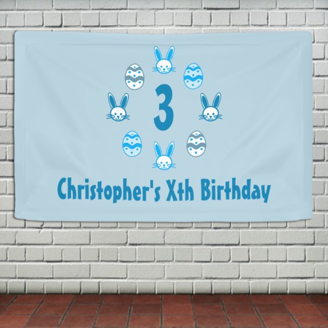 Blue Oaster 3. Geburtstag Banner (Von Creator hochgeladen)