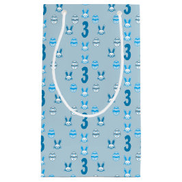 Blue Oaster 3. Geburtstag Kleine Geschenktüte