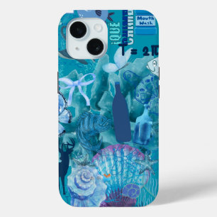Blue Ocean Collage Phone Case