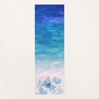 Blue Ocean Sea Beach Yogamatte