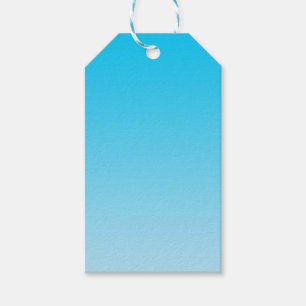 Blue Ombre Geschenkanhänger
