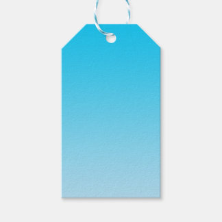 Blue Ombre Geschenkanhänger