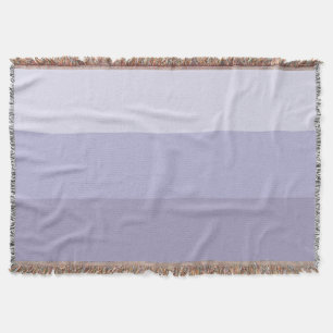 Blue Ombre Striping Decke