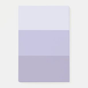 Blue Ombre Striping Post-it Klebezettel