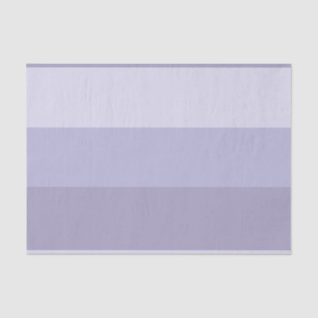 Blue Ombre Striping Seidenpapier (Vorderseite)
