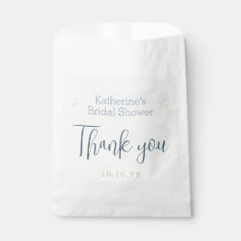 Blue On Cloud Nine Elegante Brautparty Vielen Dank Geschenktütchen