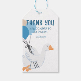 Blue One Albern Gans 1. Geburtstag Geschenkanhänger