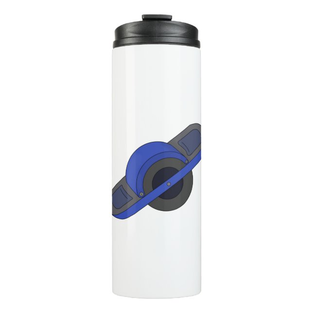 Blue One Wheel Thermosbecher (Vorderseite)