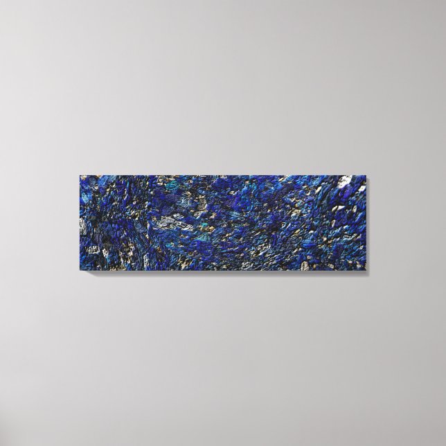 Blue Opal Leinwanddruck (Vorderseite)