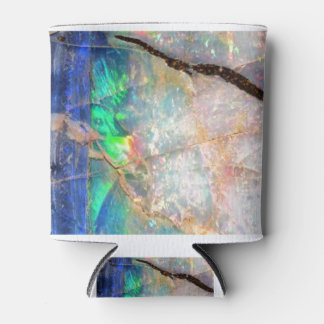 Blue Opal Print Dosenkühler