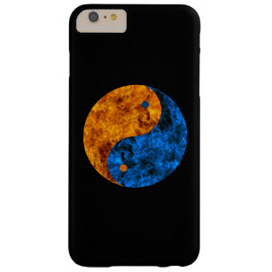 Blue Orange Fire Yin Yang iPhone 6 Fall Barely There iPhone 6 Plus Hülle