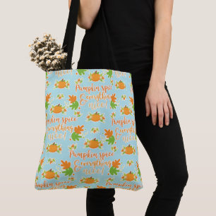 BLUE ORANGE GREEN FALL TÜRKEI & BLUME TASCHE