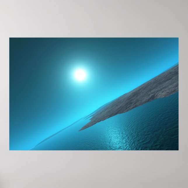 Blue Orbit Poster (Vorne)