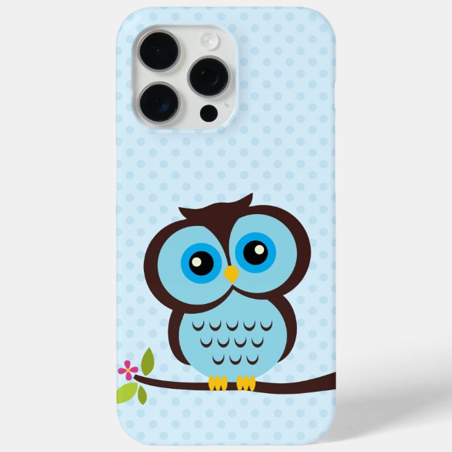 Blue Owl Case für das iPhone 5 (Rückseite)