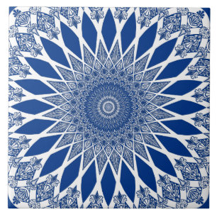 Blue Pacific Tristyns Mandala Fliese