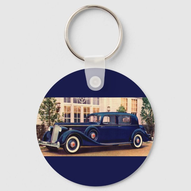Blue Packard 1936 Schlüsselanhänger (Vorderseite)