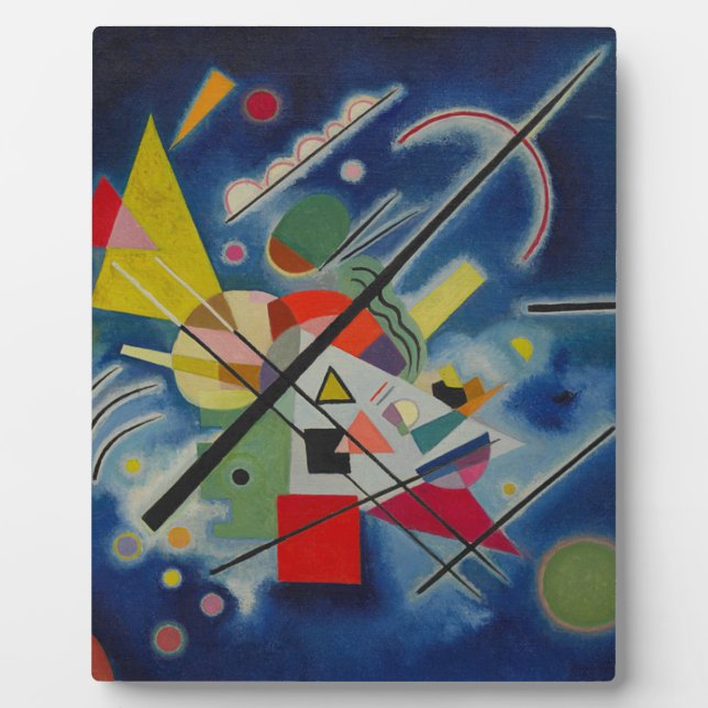 Blue Painting by Kandinsky Fotoplatte (Vorderseite)