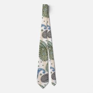 Blue Paisley Krawatte