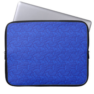 Blue Paisley Laptopschutzhülle
