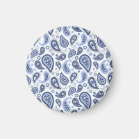 Blue Paisley Pattern
